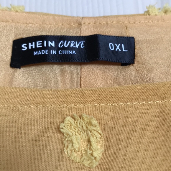 Yellow mini tent dress Size XL . NWOT - Picture 4 of 8